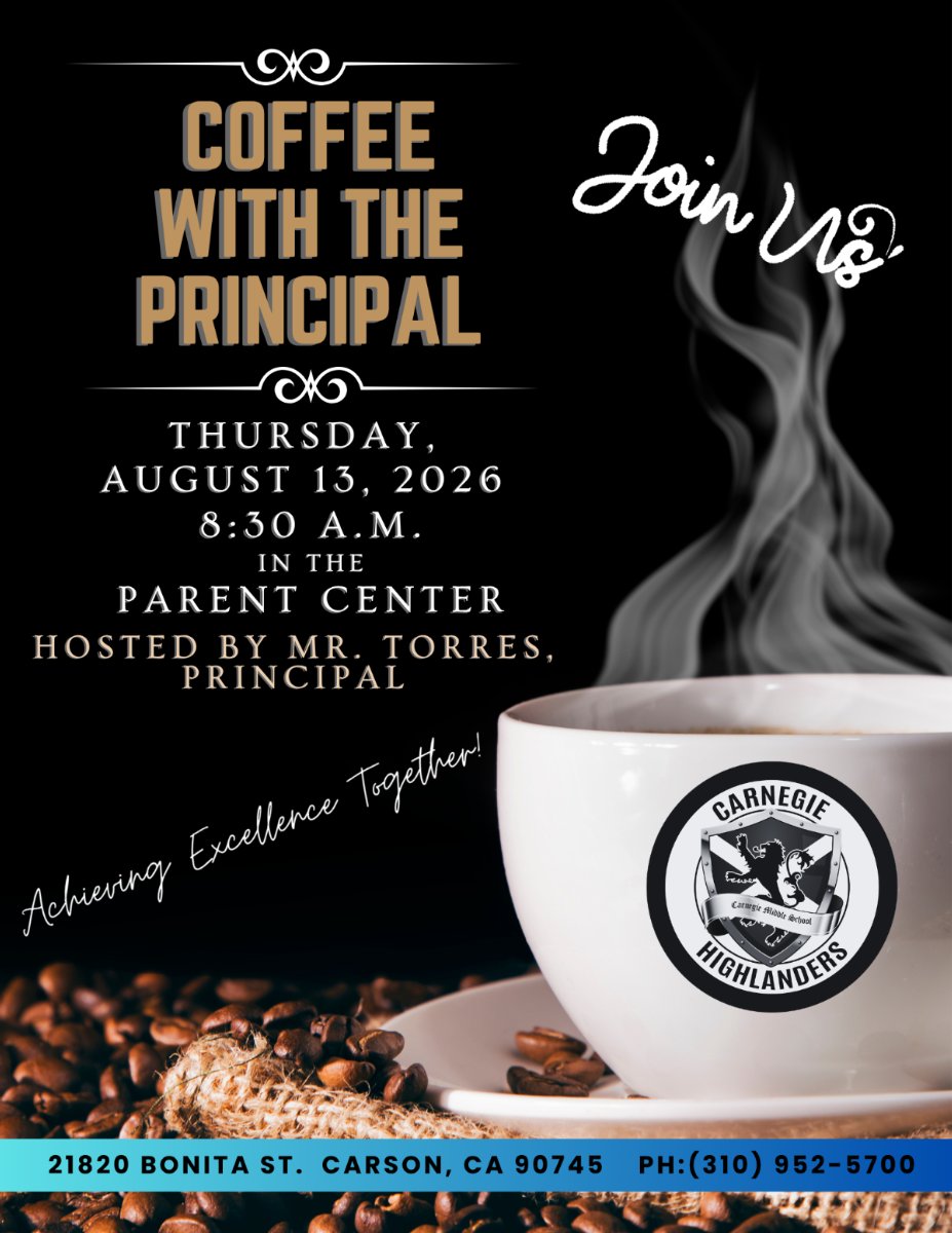 Coffee with the Principal